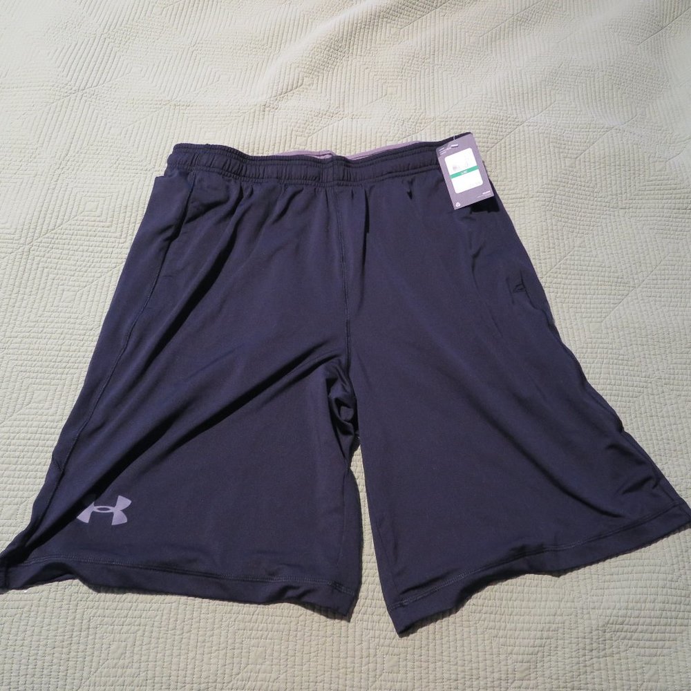 Under Armour Men's Shorts, Size L, NWT, Black